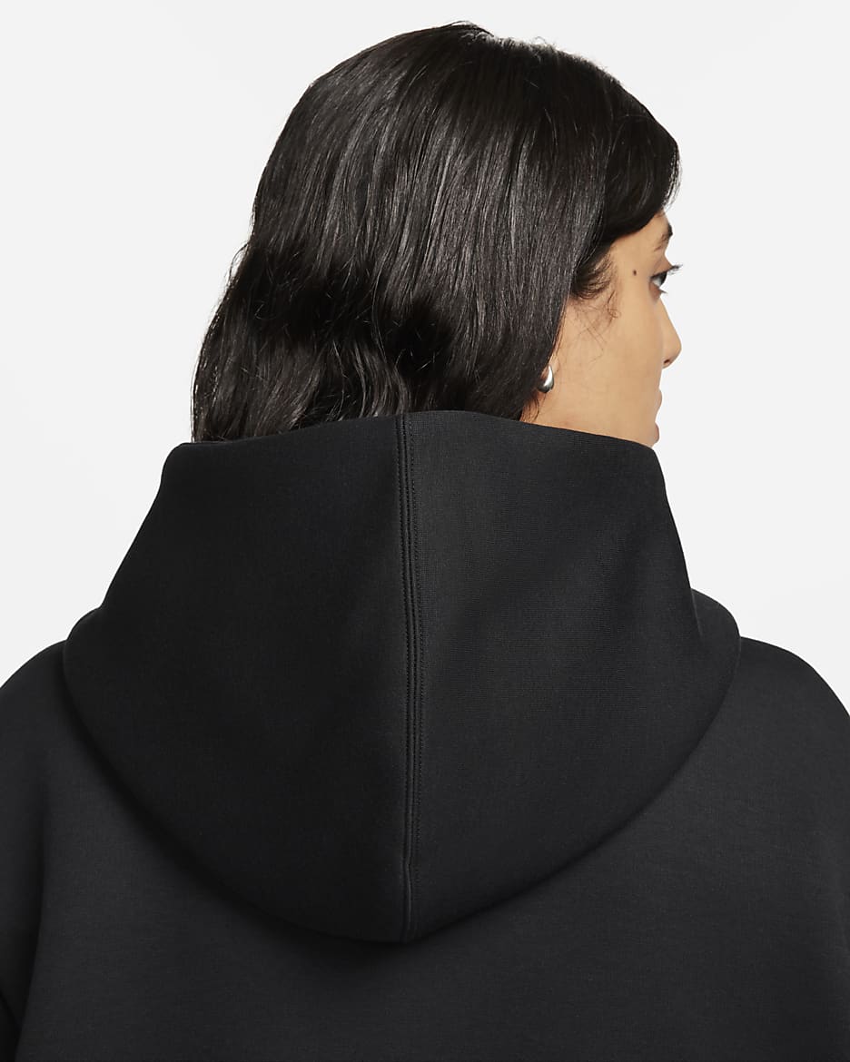 Nike Sportswear Tech Fleece Women s Oversized Full Zip Hoodie Cape. Nike